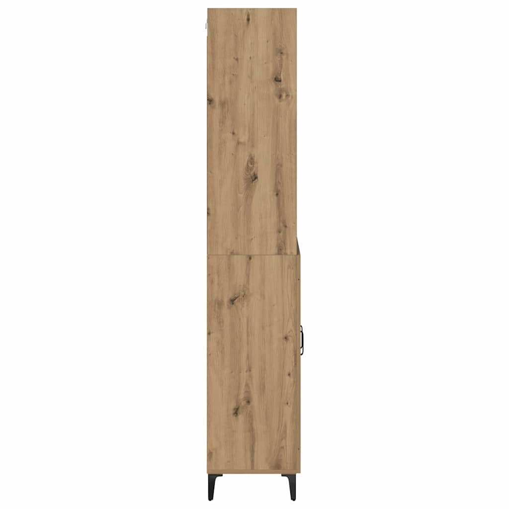 Høyskap Artisan Eik 69,5 X 34 X 180 Cm Konstruert Tre