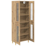 Høyskap Artisan Eik 69,5 X 34 X 180 Cm Konstruert Tre