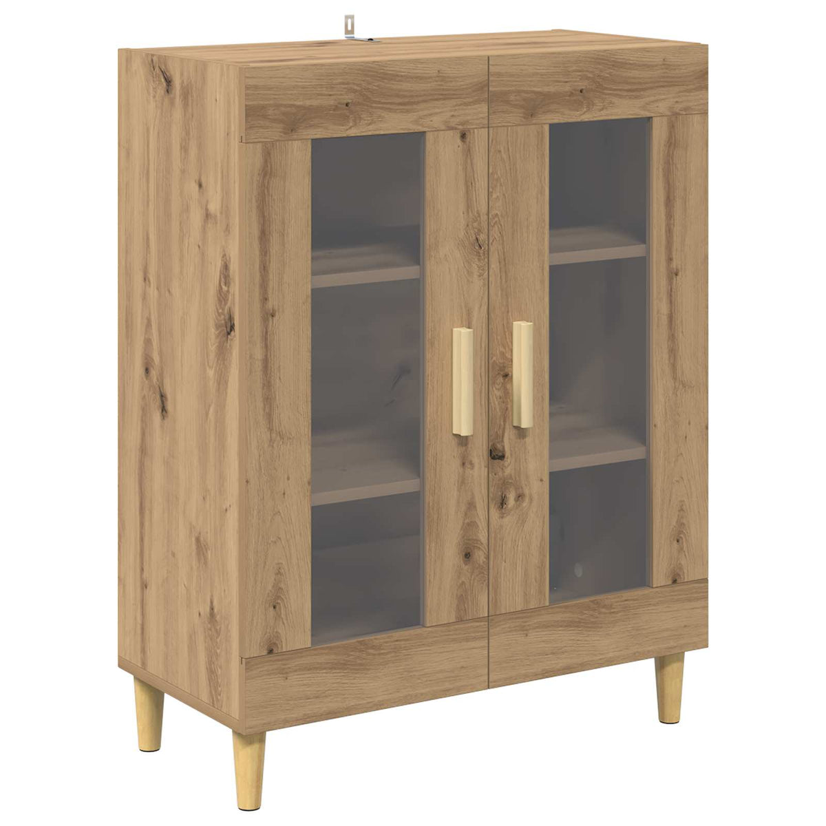 Høyskap Artisan Eik 69,5 X 34 X 180 Cm Konstruert Tre