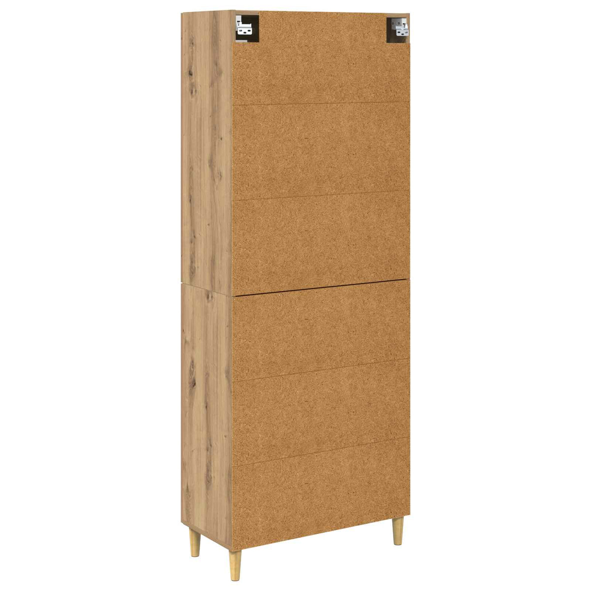 Høyskap Artisan Eik 69,5 X 34 X 180 Cm Konstruert Tre