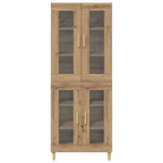 Høyskap Artisan Eik 69,5 X 34 X 180 Cm Konstruert Tre