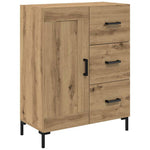 Høyskap 2 Pcs Artisan Eik 69,5 X 34 X 180 Cm Konstruert Tre