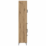 Høyskap 2 Pcs Artisan Eik 69,5 X 34 X 180 Cm Konstruert Tre
