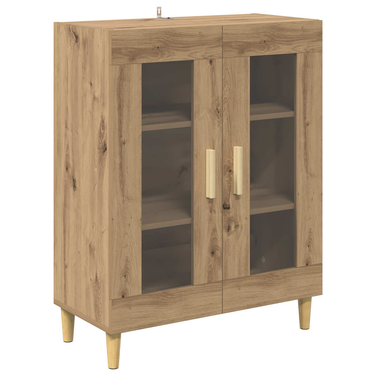 Høyskap Artisan Eik 69,5 X 32,5 X 180 Cm Konstruert Tre