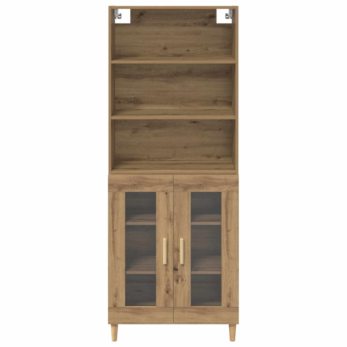 Høyskap Artisan Eik 69,5 X 32,5 X 180 Cm Konstruert Tre