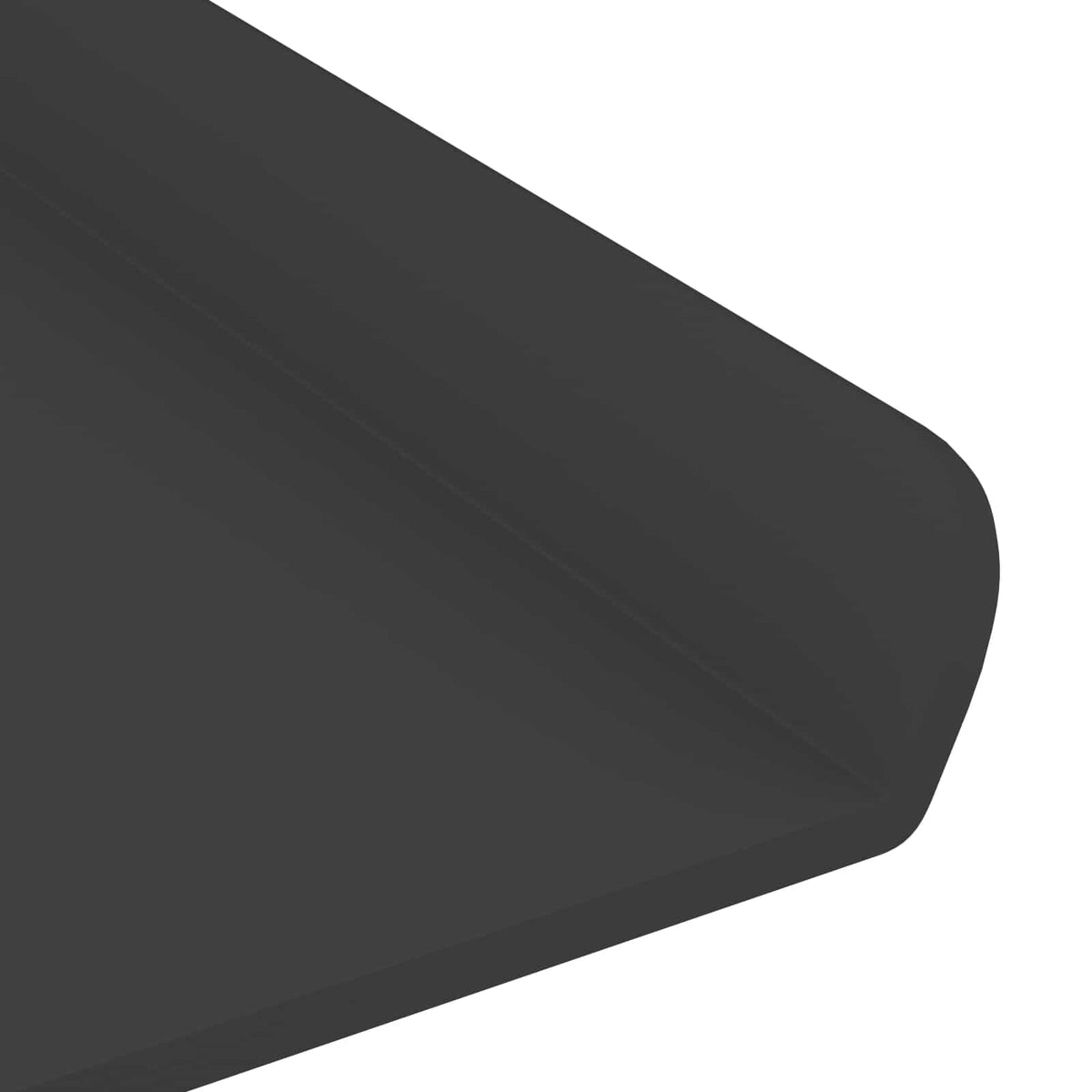 Vegghylle Med Hylle Veggmontert 2 Pcs Svart 80 X 9 X 2,5 Cm