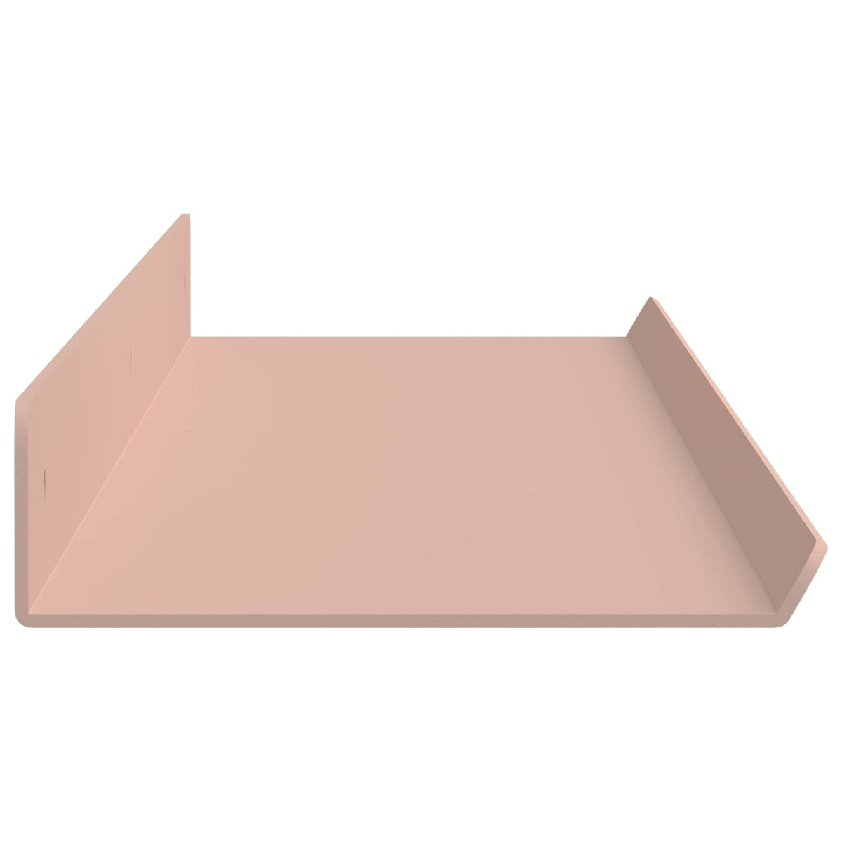 Vegghylle Med Hylle Veggmontert 2 Pcs Rosa 80 X 9 X 2,5 Cm
