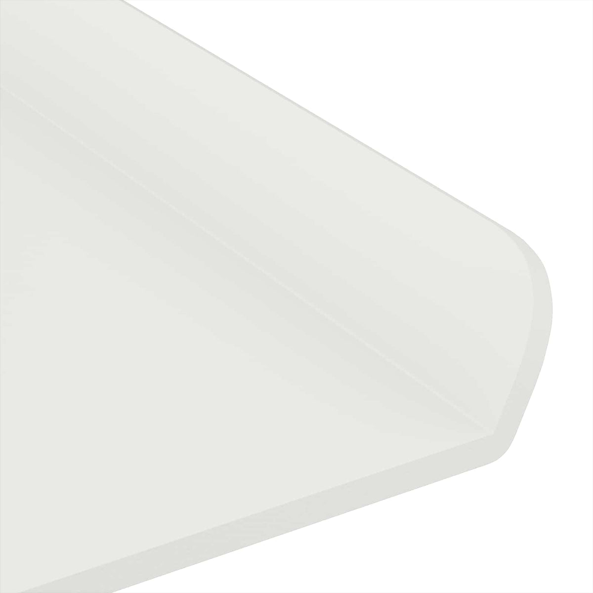 Vegghylle Med Hylle Veggmontert 2 Pcs Hvit 80 X 9 X 2,5 Cm