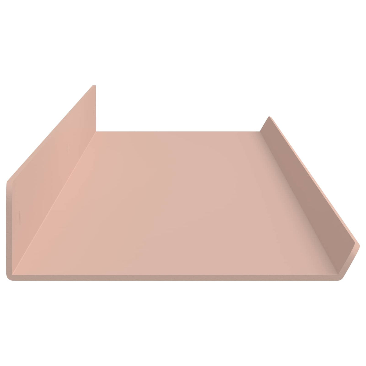 Vegghylle Med Hylle Veggmontert 2 Pcs Rosa 100 X 9 X 2,5 Cm