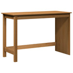 Skrivebord Honning Brun 112 X 50 X 75 Cm Massiv Furu
