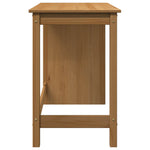 Skrivebord Honning Brun 112 X 50 X 75 Cm Massiv Furu