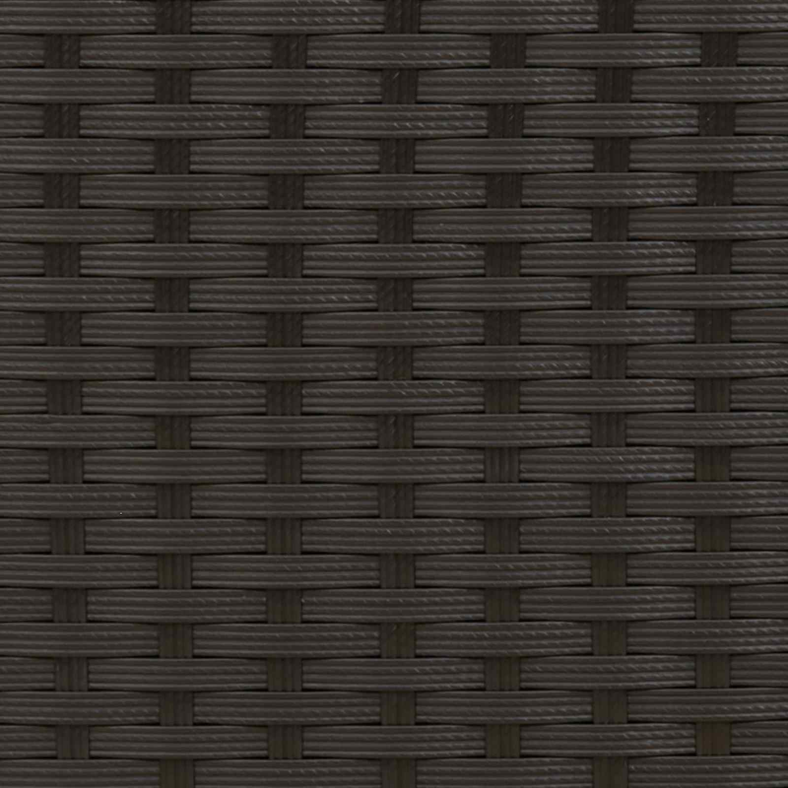 Kabinett Med Dør Svart 70 X 50 X 87 Cm Polyester Og Roly Ratten