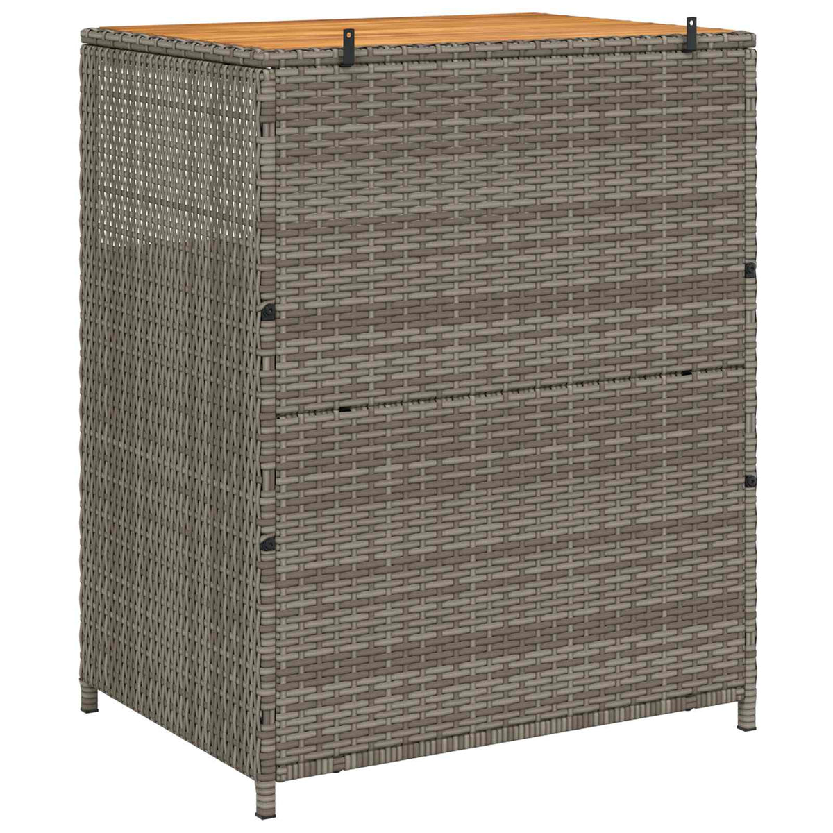 Kabinett Med Hylle Grå 70 X 50 X 87 Cm Polyester Og Roly Ratten