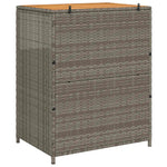Kabinett Med Hylle Grå 70 X 50 X 87 Cm Polyester Og Roly Ratten
