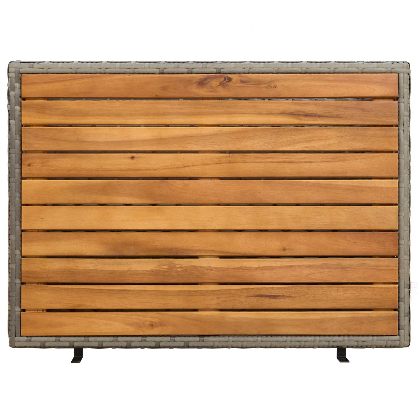 Kabinett Med Hylle Grå 70 X 50 X 87 Cm Polyester Og Roly Ratten
