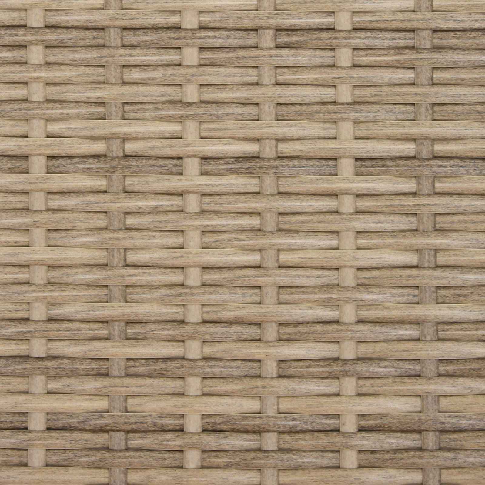 Kabinett Med Dør Beige 70 X 50 X 87 Cm Polyester Og Roly Ratten