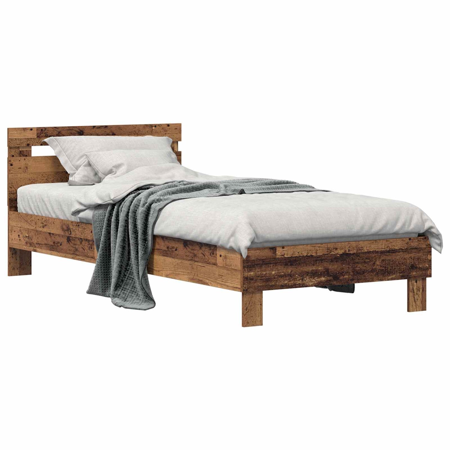 Sengestamme Gammelt Tre 75 X 190 Cm Konstruert Tre
