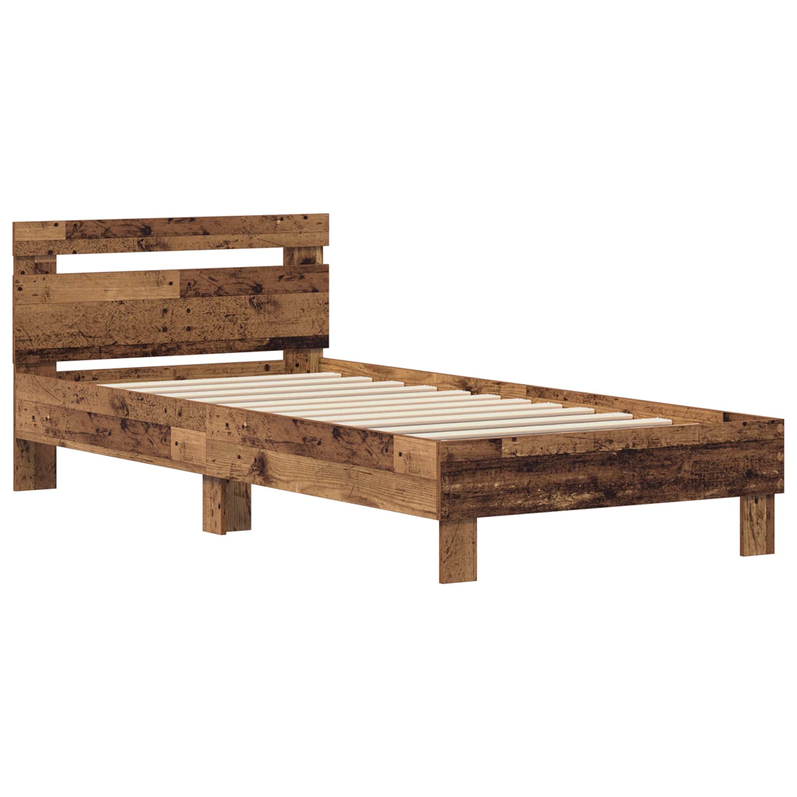 Sengestamme Gammelt Tre 75 X 190 Cm Konstruert Tre