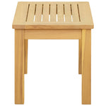 Kaffebord Lett Akasie 50 X 35 X 36 Cm Solid Akasietre