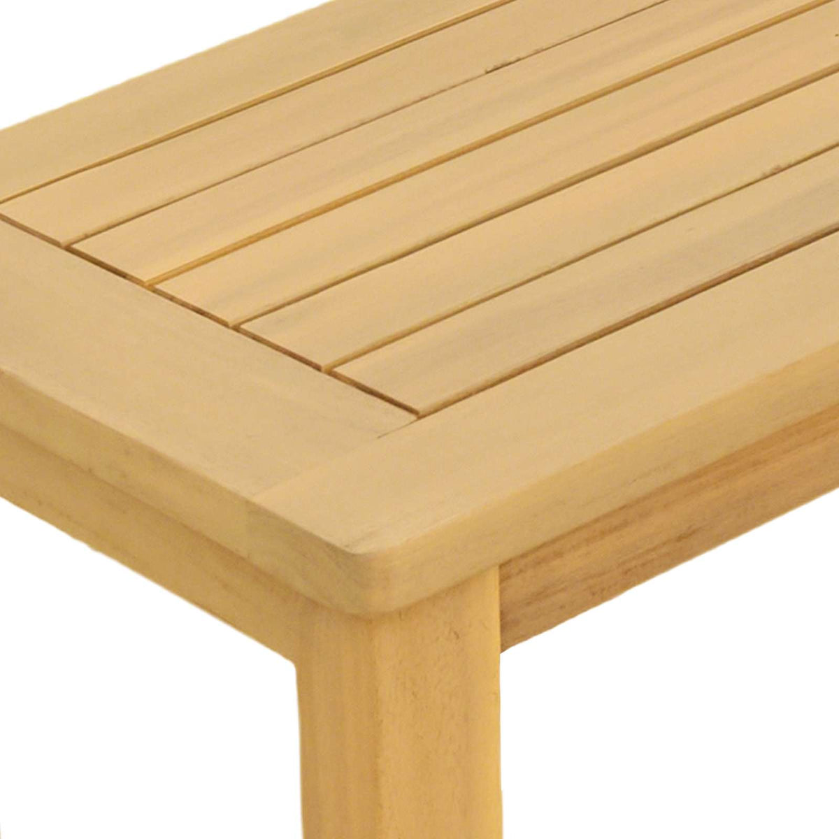 Hagekonsollbord Lett Akasie 80 X 35 X 75 Cm Solid Akasietre