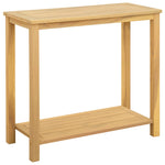 Hagekonsollbord Lett Akasie 80 X 35 X 75 Cm Solid Akasietre