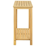 Hagekonsollbord Lett Akasie 80 X 35 X 75 Cm Solid Akasietre