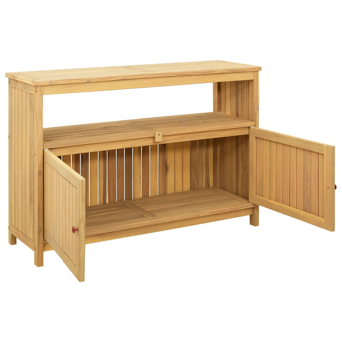 Hagekonsollbord Lett Akasie 110 X 35 X 75 Cm Solid Akasietre