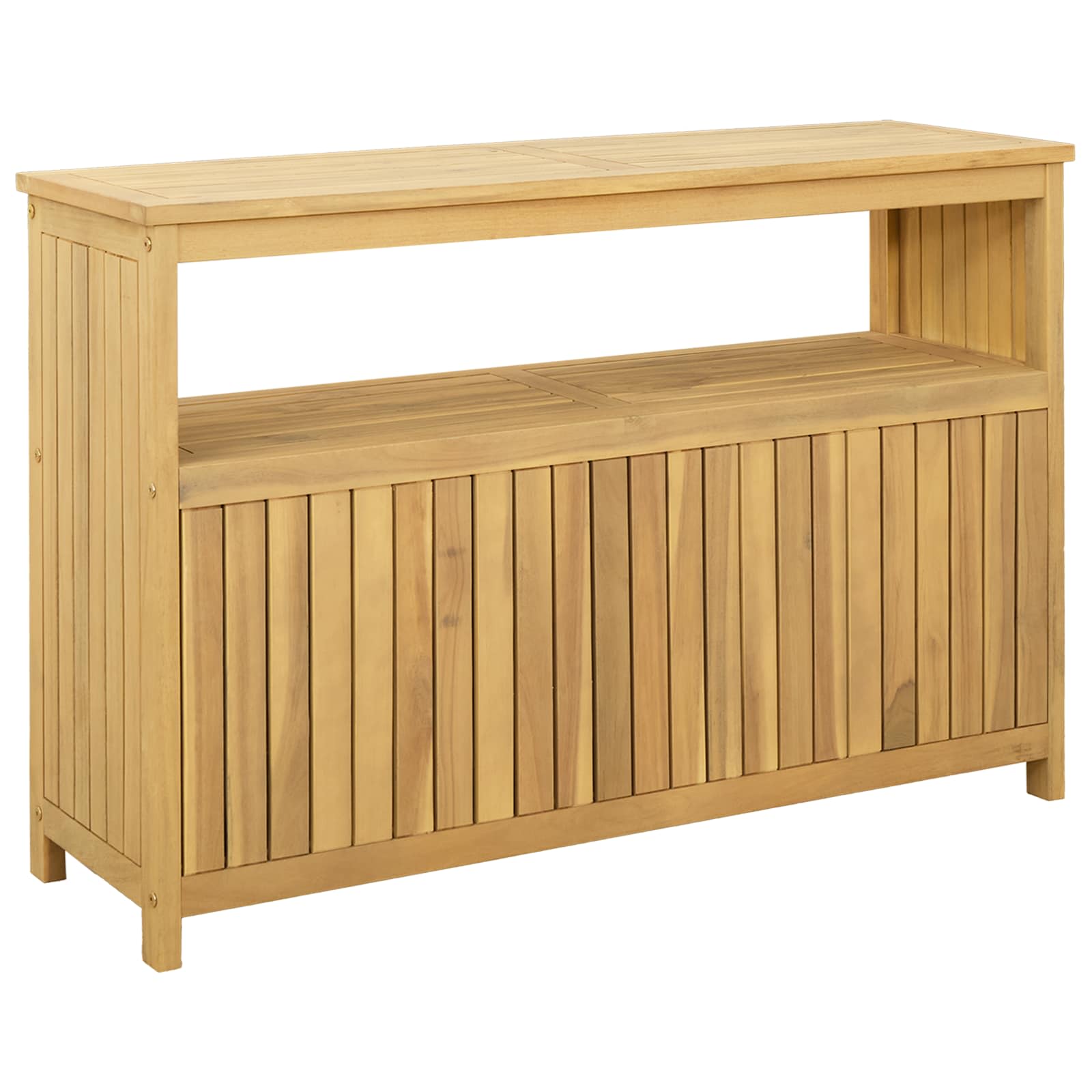 Hagekonsollbord Lett Akasie 110 X 35 X 75 Cm Solid Akasietre