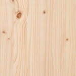 Leketårn Brun 52,5 X 110,5 X 215 Cm Massiv Furu