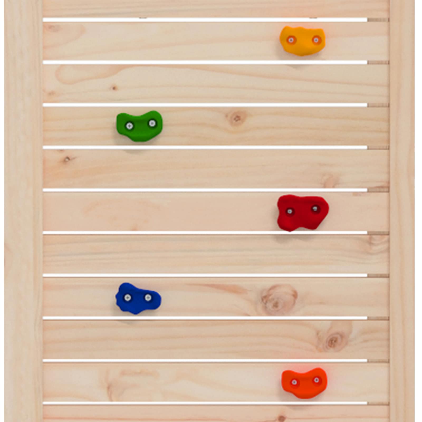 Leketårn Brun 110,5 X 52,5 X 214 Cm Massiv Furu
