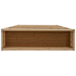 Kjøkkenvogn Med Hjul Naturlig 60 X 18 X 97 Cm Bambus