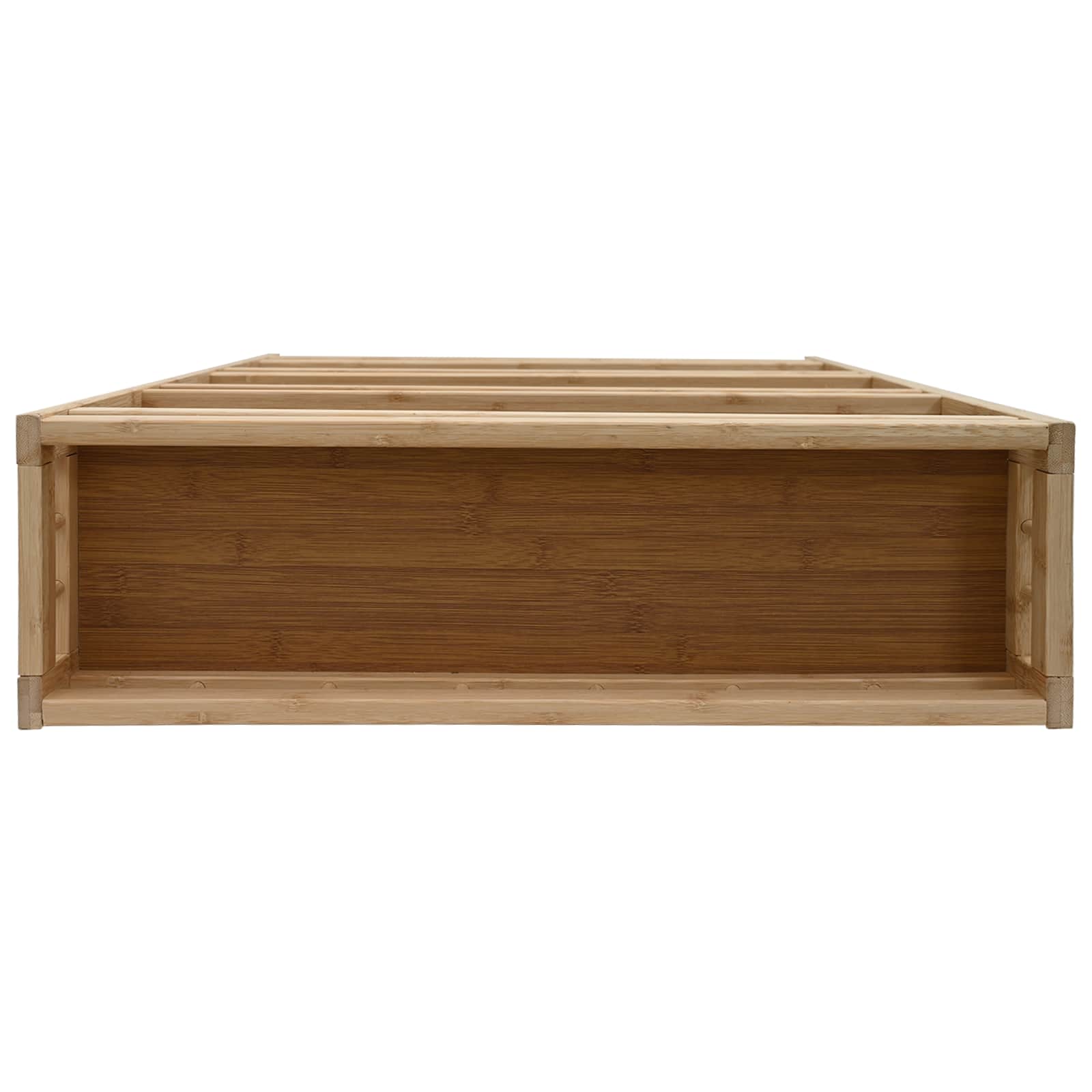 Kjøkkenvogn Med Hjul Naturlig 60 X 18 X 97 Cm Bambus