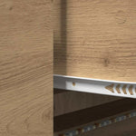 Tv-Skap Med Led-Lamper Kunstnerisk Eik 140 X 34 X 40 Cm