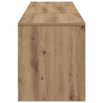 Tv-Skap Med Led-Lamper Kunstnerisk Eik 162 X 34 X 40 Cm