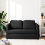 Sammenleggbar Sofa Seng Svart 112 X 60 X 55 Cm Pvc