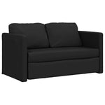 Sammenleggbar Sofa Seng Svart 112 X 60 X 55 Cm Pvc