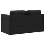 Sammenleggbar Sofa Seng Svart 112 X 60 X 55 Cm Pvc