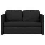 Sammenleggbar Sofa Seng Svart 112 X 60 X 55 Cm Pvc