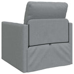 Sammenleggbar Sofa Seng Lysegrå 74 X 77 X 81 Cm Stoff