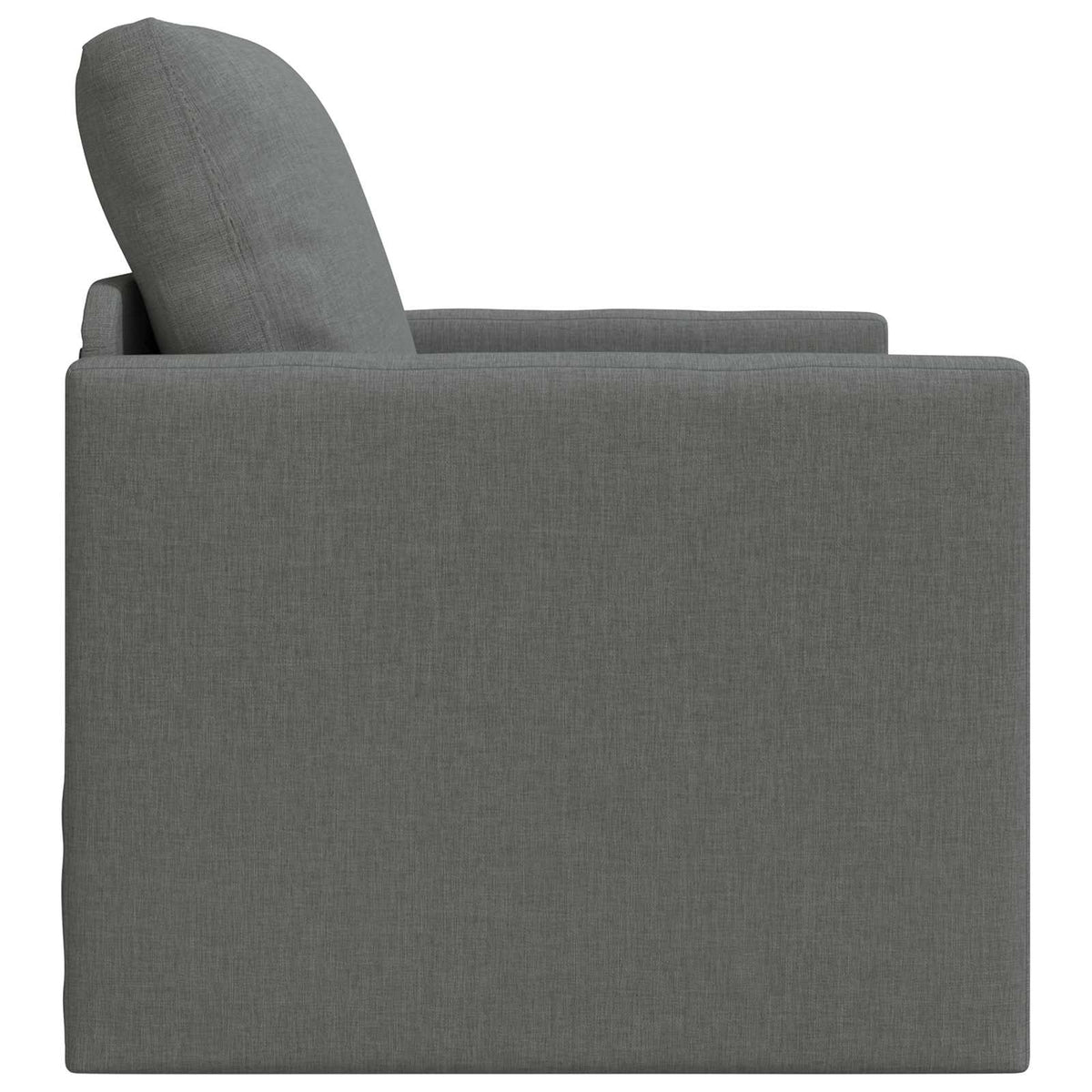 Sammenleggbar Sofa Seng Mørkegrå 74 X 77 X 81 Cm Stoff
