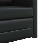Sammenleggbar Sofa Seng Svart 74 X 77 X 81 Cm Pvc