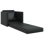 Sammenleggbar Sofa Seng Svart 74 X 77 X 81 Cm Pvc