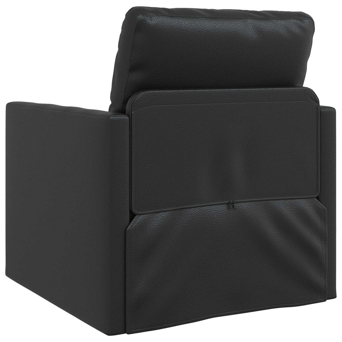 Sammenleggbar Sofa Seng Svart 74 X 77 X 81 Cm Pvc