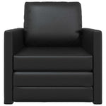 Sammenleggbar Sofa Seng Svart 74 X 77 X 81 Cm Pvc