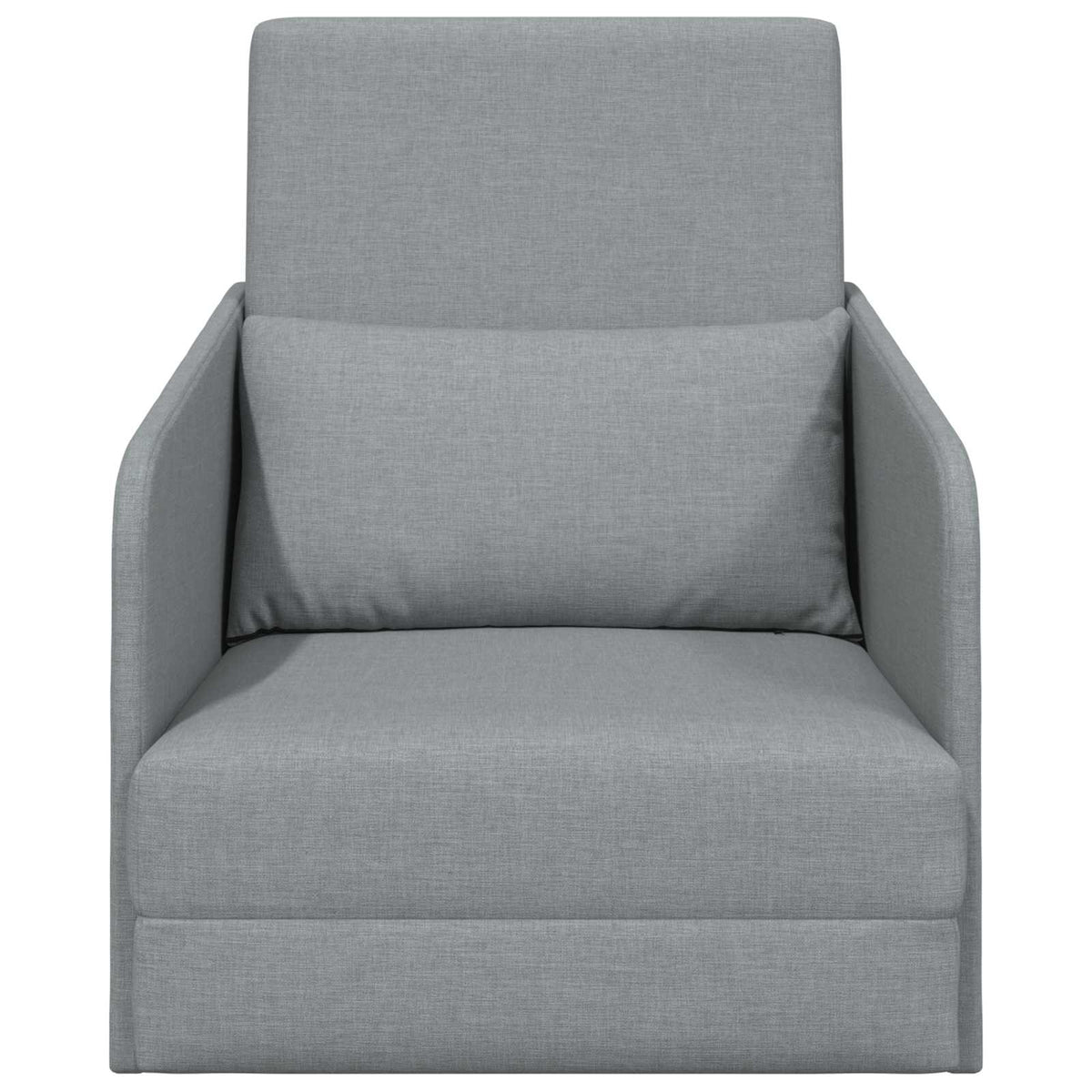 Sammenleggbar Sofa Seng Lysegrå 65 X 80 X 83 Cm Stoff
