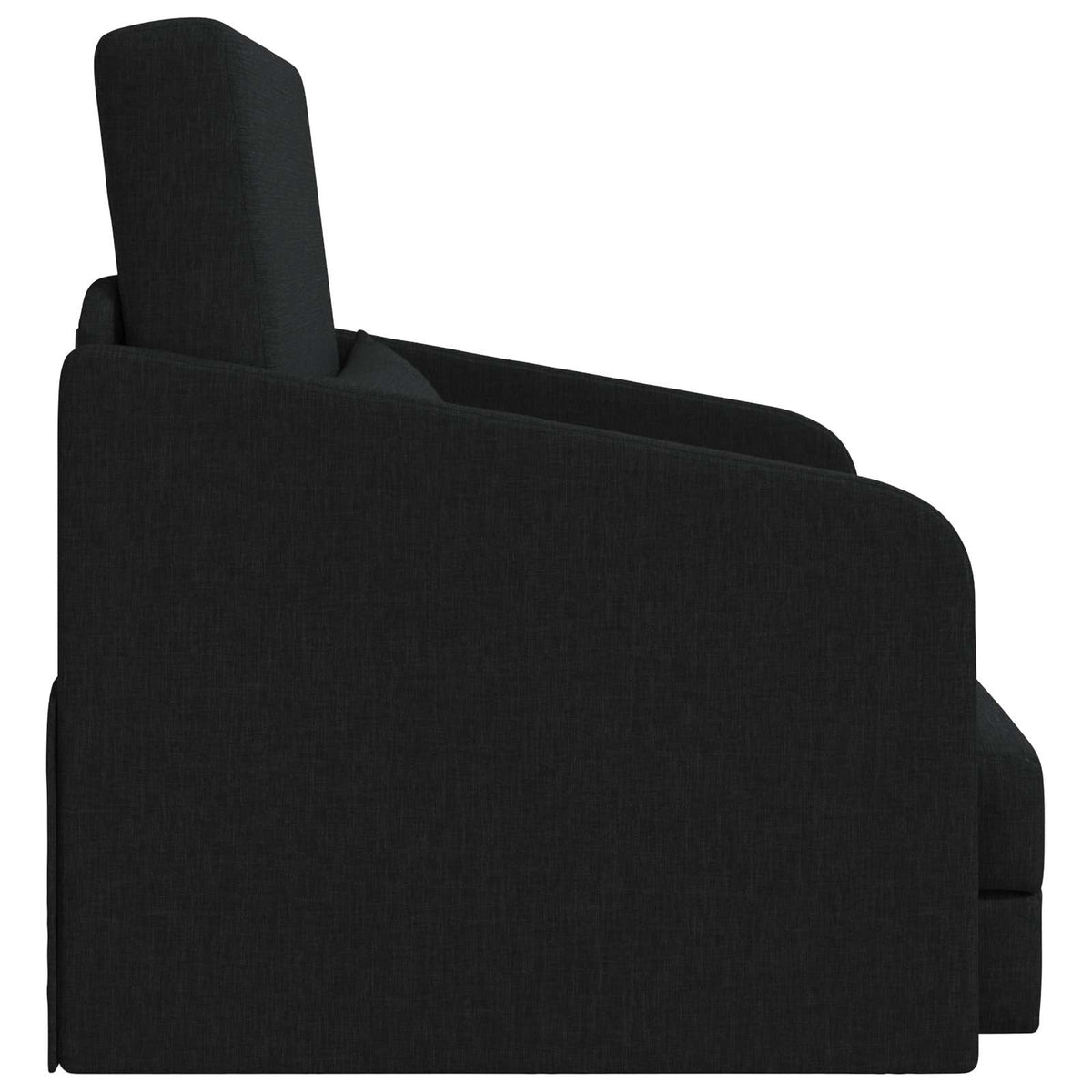 Sammenleggbar Sofa Seng Svart 65 X 80 X 83 Cm Stoff