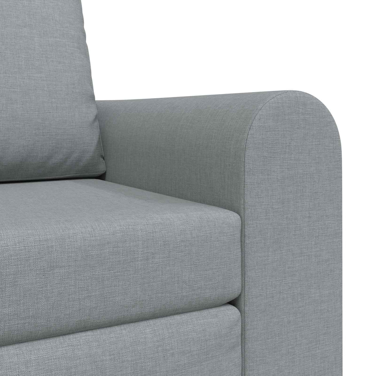 Sammenleggbar Sofa Seng Lysegrå 98 X 71 X 83 Cm Stoff