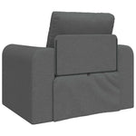 Sammenleggbar Sofa Seng Mørkegrå 98 X 71 X 83 Cm Stoff