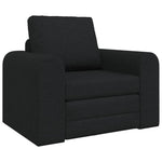 Sammenleggbar Sofa Seng Svart 98 X 71 X 83 Cm Stoff