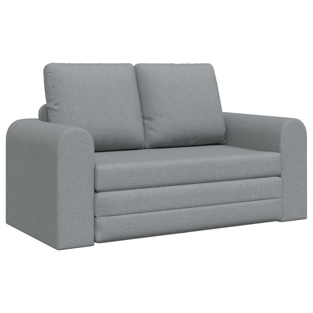 Sammenleggbar Sofa Seng Lysegrå 148 X 71 X 83 Cm Stoff